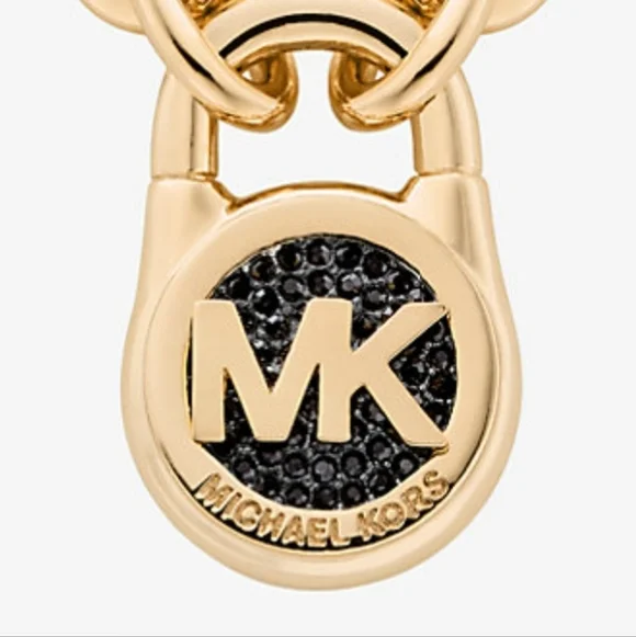 MICHAEL KORS Pavé Lock Necklace BNWT/ SEALED - Picture 3 of 3